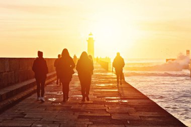 Depositphotos 386610256 stock photo silhouettes of people walking on